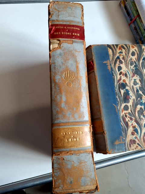 Den store krig, bind 1 og 2, af Winston S. Churchill
